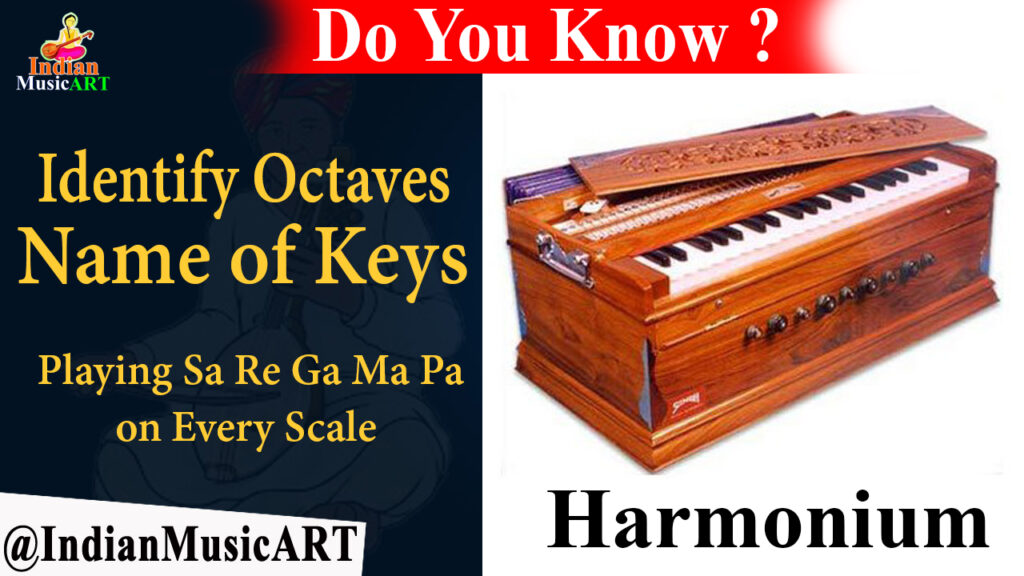 Octaves, Keys Naming, Playing Sa Re Ga Ma on Every Scale